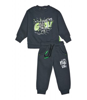 Παιδικό Σετ Φόρμας Ανθρακί
