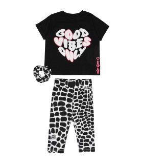 Σετ με κολάν και λαστιχάκι