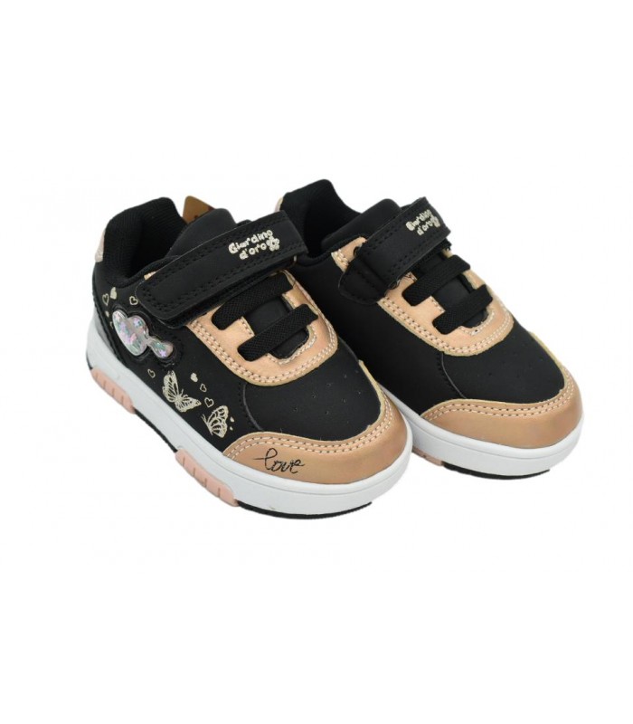 Sneaker για κορίτσι σε μαύρο χρώμα