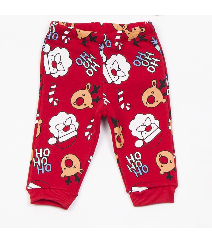 Σετ κόκκινο παντελόνι/μπλούζα