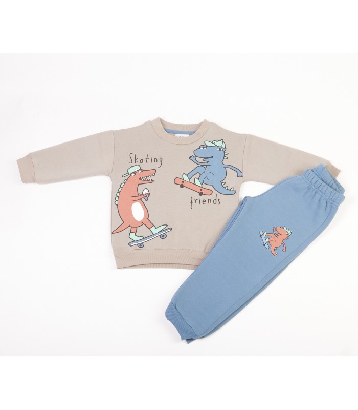 Σετ ρουά παντελόνι/stone μπλούζα