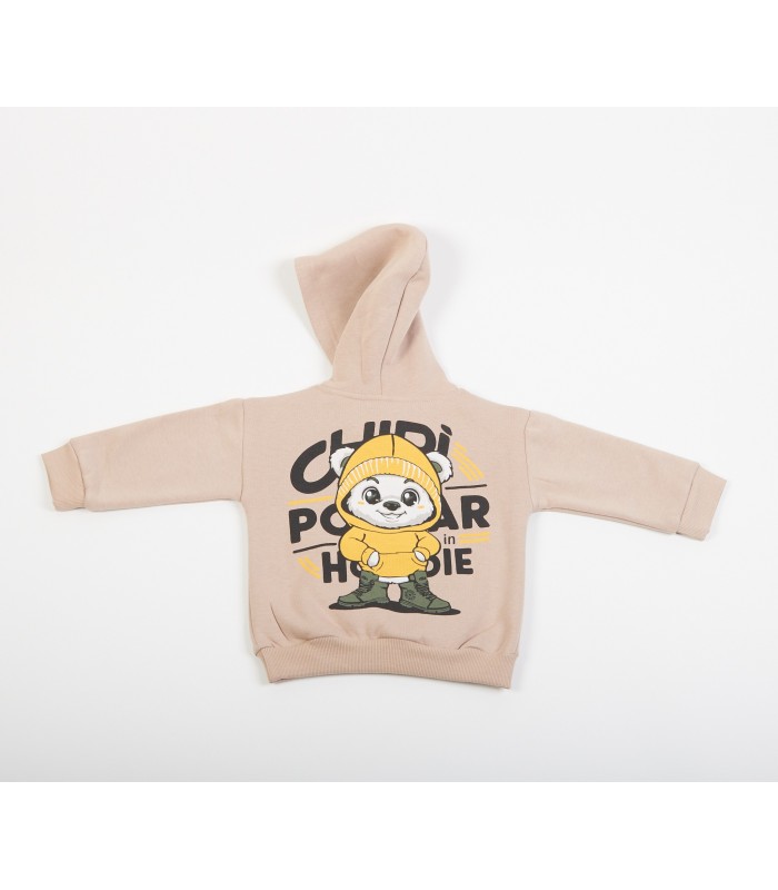 Σετ μαύρο παντελόνι/μπισκότο μπλούζα