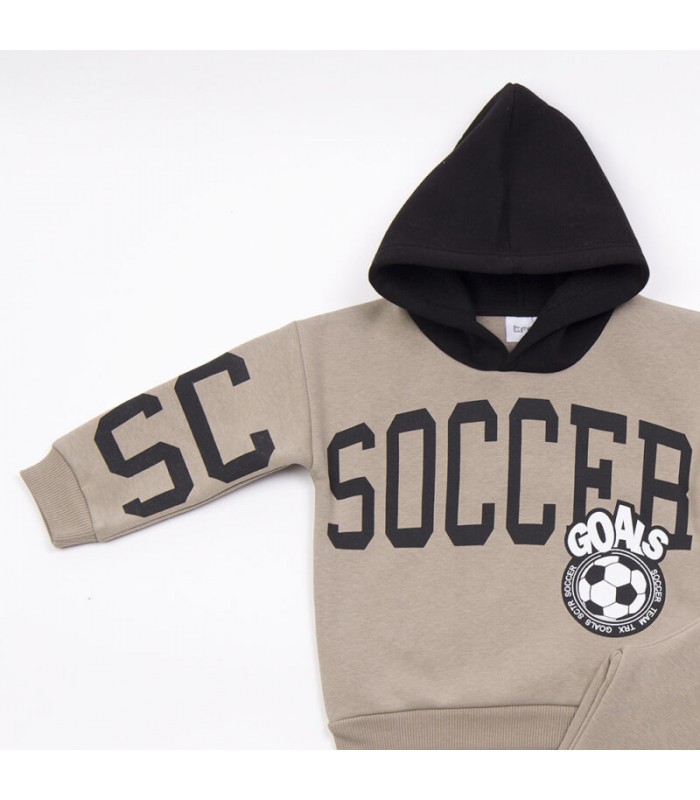 Σετ cappuccino παντελόνι/μπλούζα