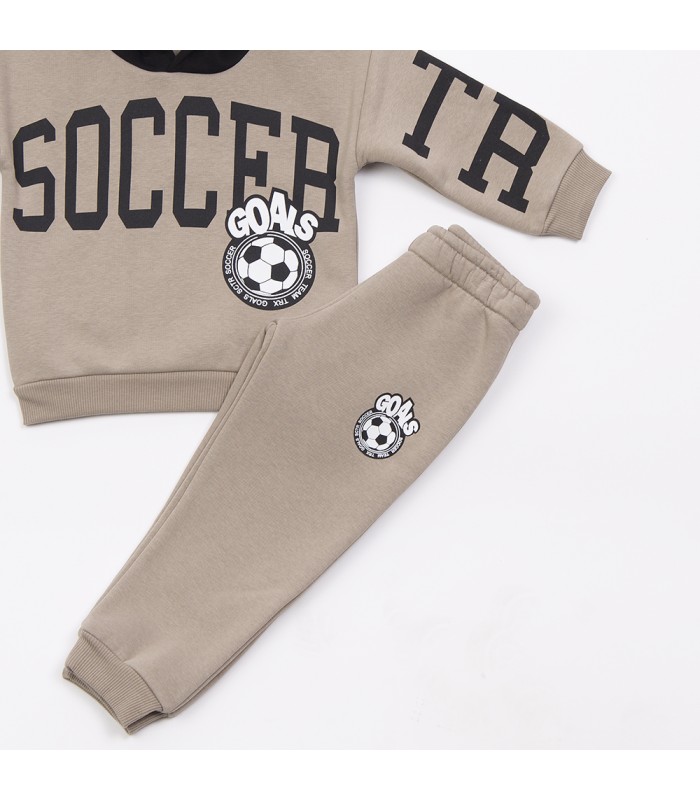 Σετ cappuccino παντελόνι/μπλούζα