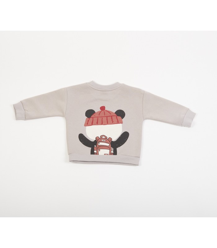 Σετ βουργουνδί παντελόνι/stone μπλούζα