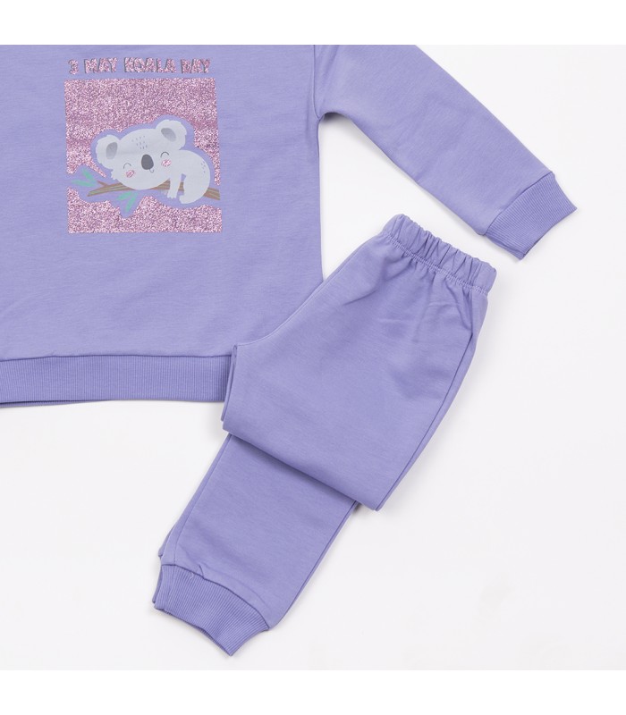 Σετ μύρτιλο παντελόνι/μπλούζα