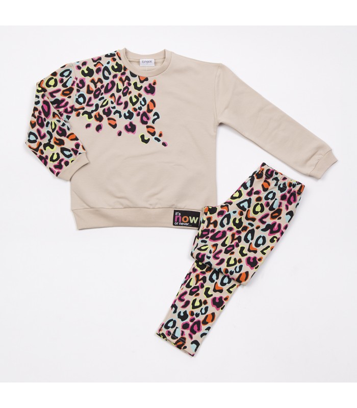 Σετ cappuccino  κολάν/μπλούζα