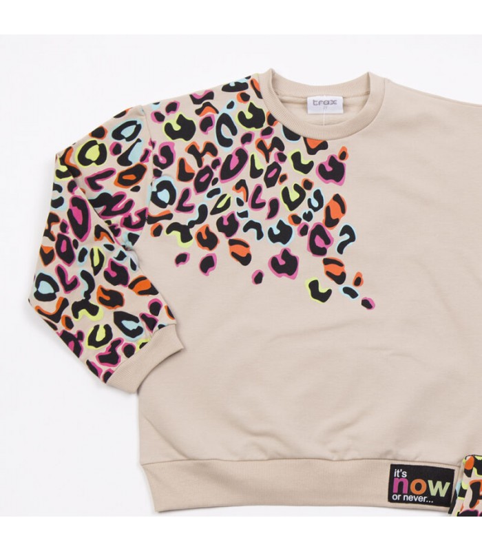 Σετ cappuccino  κολάν/μπλούζα