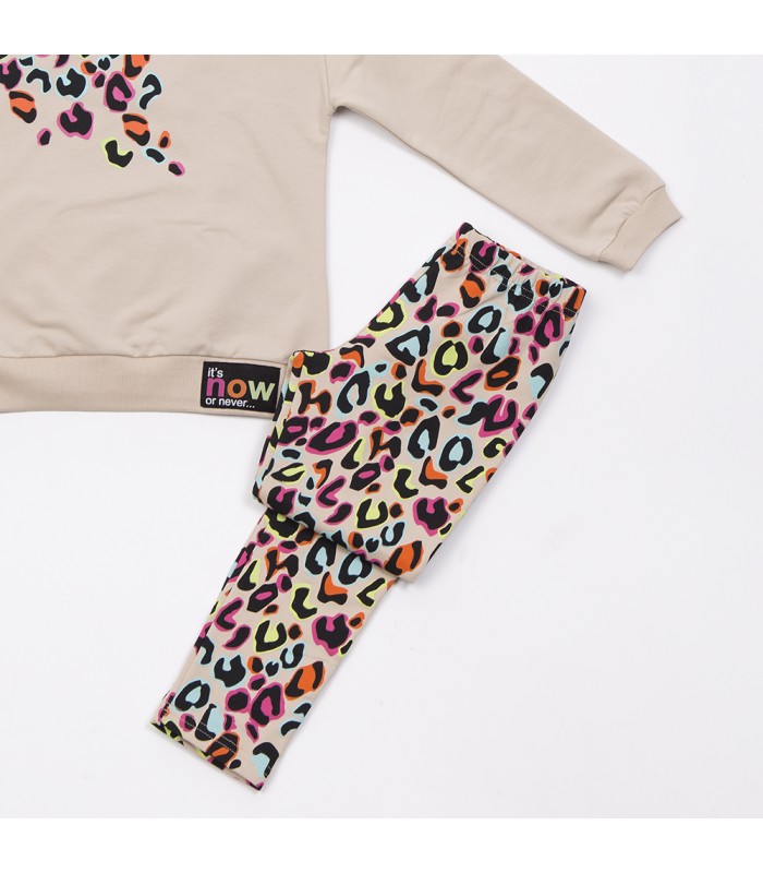 Σετ cappuccino  κολάν/μπλούζα