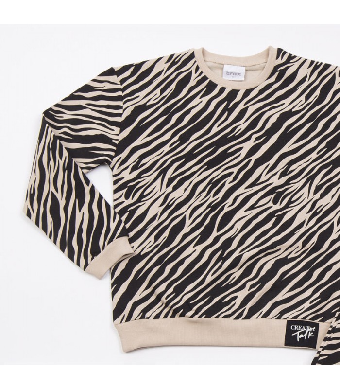 Σετ cappuccino παντελόνι/μπλούζα