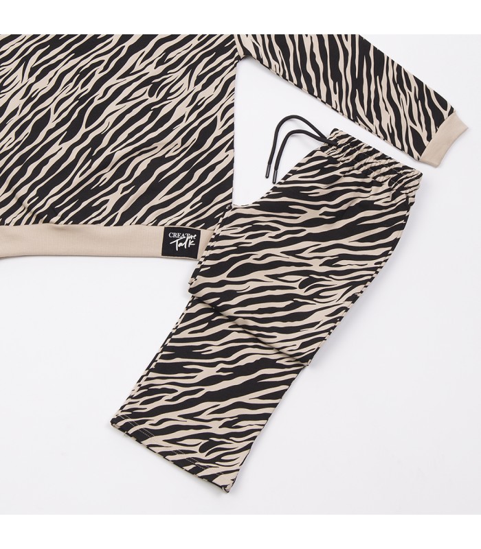 Σετ cappuccino παντελόνι/μπλούζα