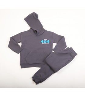 Σετ ανθρακί παντελόνι/μπλούζα