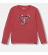 Μπλούζα μακό Guess κόκκινο σκούρο