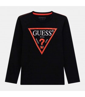 Μπλούζα μακό Guess μαύρο
