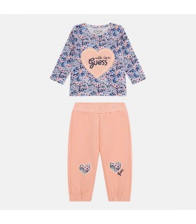 Βρεφικό σετ Guess κολάν με μακό μπλούζα