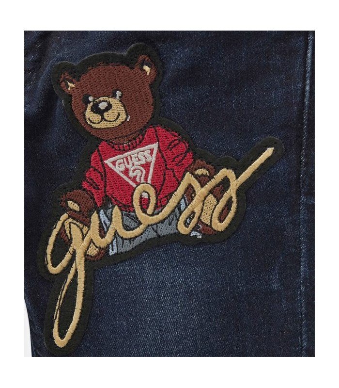 Παντελόνι jean Guess patch αρκουδάκι