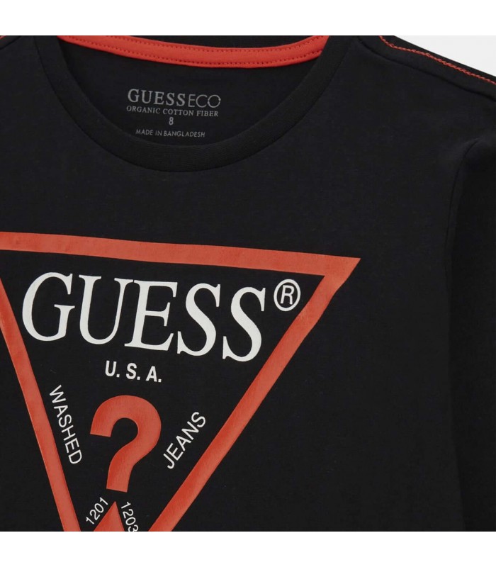Μπλούζα μακό Guess μαύρο