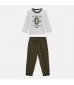 Click to enlarge Βρεφικό σετ Guess cargo παντελόνι με μακό μπλούζα