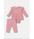 Σετ μωρού Guess 2-pack σε ροζ χρώμα