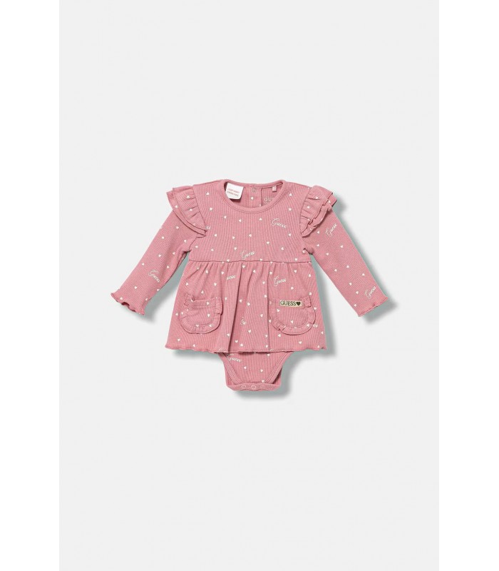 Σετ μωρού Guess 2-pack σε ροζ χρώμα