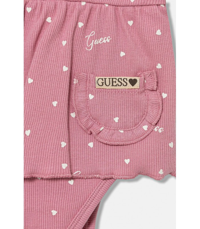 Σετ μωρού Guess 2-pack σε ροζ χρώμα