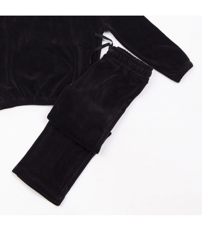 Σετ μαύρο παντελόνι/μπλούζα