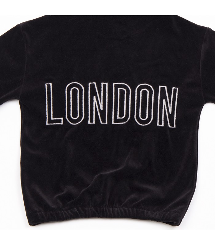 Σετ μαύρο παντελόνι/μπλούζα