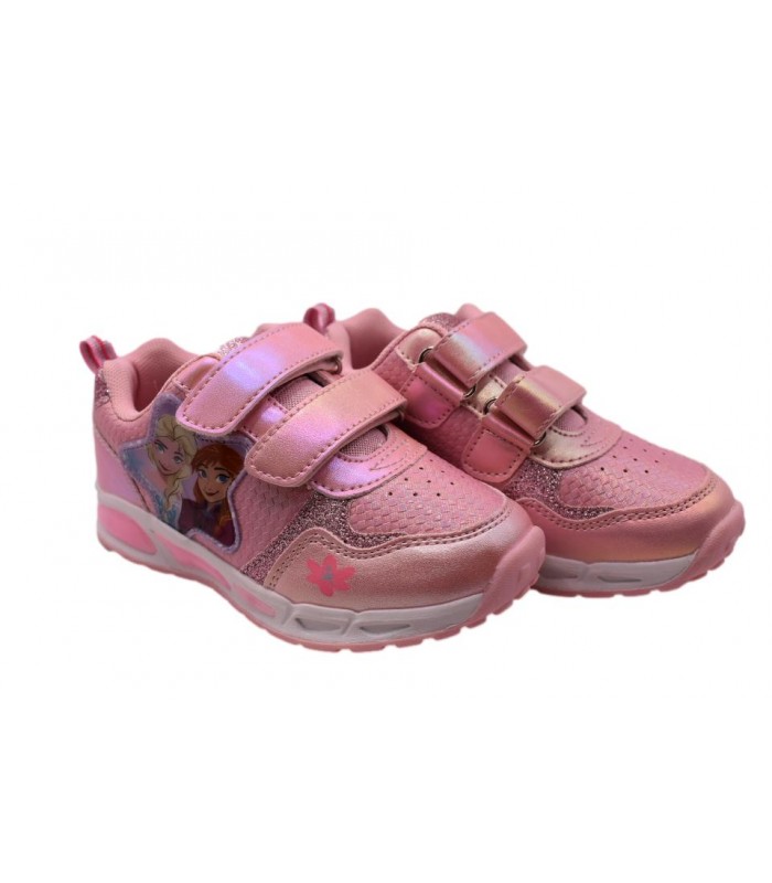 Αθλητικό FROZEN με φωτάκια σε ροζ χρώμα