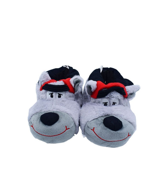 Παιδικές Παντόφλες Γκρι Adam's Shoes