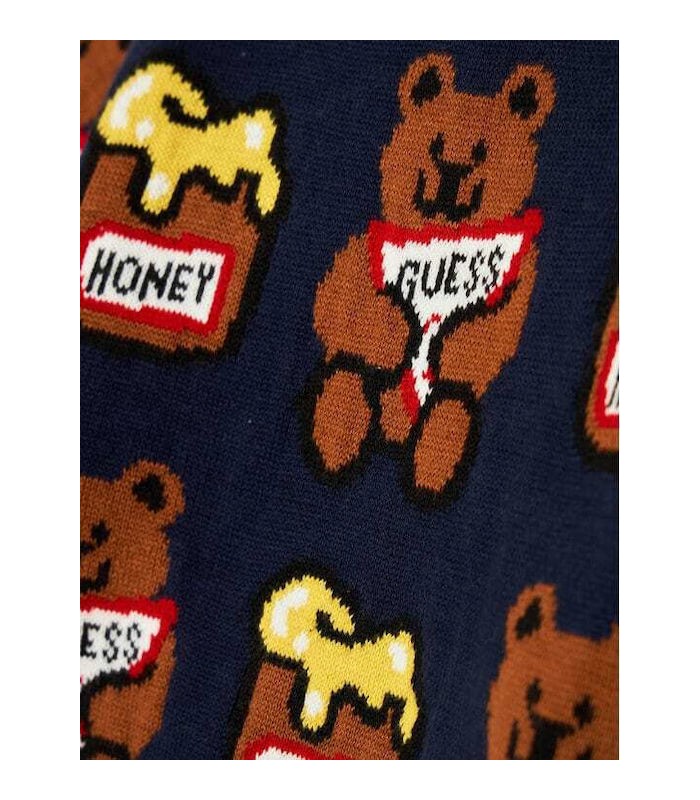 GUESS πουλόβερ μπλε