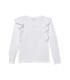 Παιδική Μπλούζα Μακρυμάνικη Λευκή