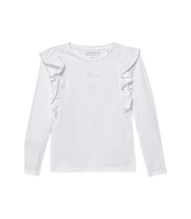 Παιδική Μπλούζα Μακρυμάνικη Λευκή