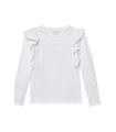 Παιδική Μπλούζα Μακρυμάνικη Λευκή