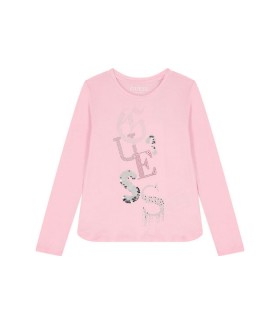 Παιδική Μπλούζα Μακρυμάνικη Ροζ