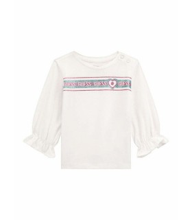 Παιδική Μπλούζα Μακρυμάνικη Λευκό