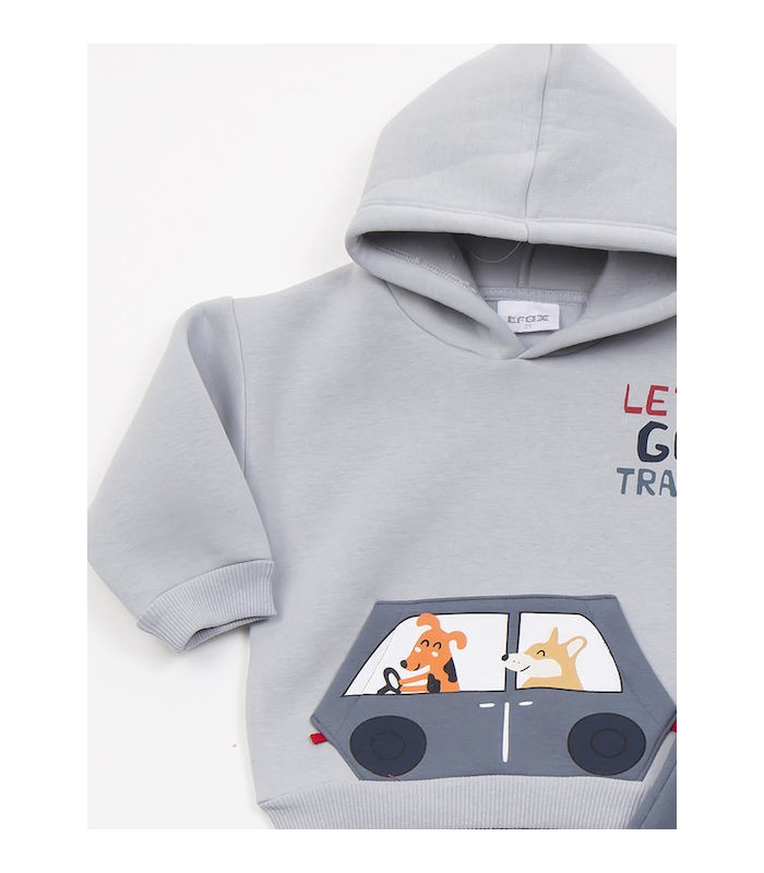 Παιδικό Σετ Φόρμας Γκρί