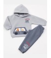 Παιδικό Σετ Φόρμας Γκρί