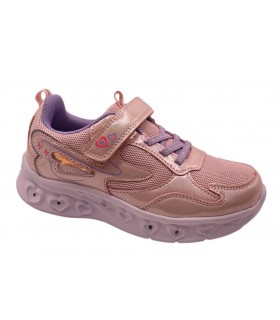 Κορίτσι Αθλητικό ροζ Giardino Doro με φωτάκια