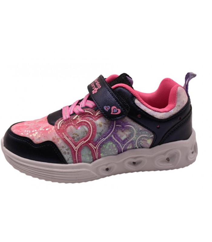 Κορίτσι Αθλητικό μπλε Giardino Doro με φωτάκια