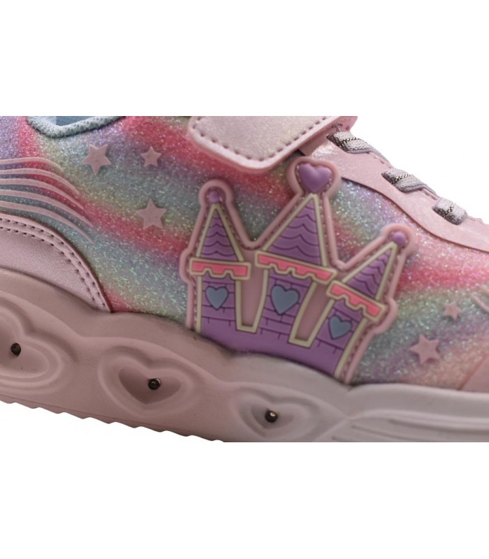 Κορίτσι Αθλητικό ροζ Giardino Doro με φωτάκια