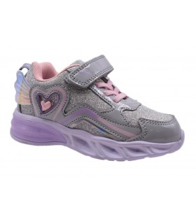 Κορίτσι Αθλητικό ασημί Giardino Doro με φωτάκια