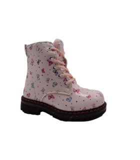 Παιδικό αρβυλάκι λευκό χρώμα με πεταλούδες και εσωτερική επένδυση