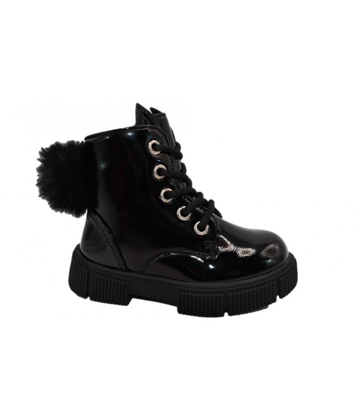 Παιδικό αρβυλάκι σε μαύρο χρώμα και εσωτερική επένδυση