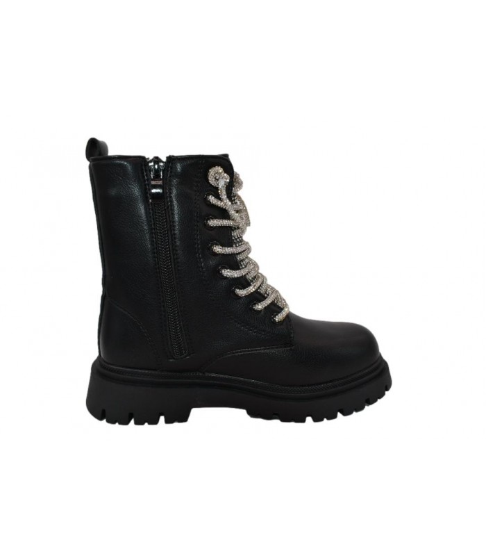 Αρβυλάκι μαύρο χρώμα με κορδόνι στρας