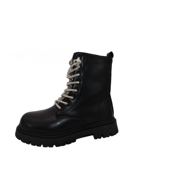 Αρβυλάκι μαύρο χρώμα με κορδόνι στρας