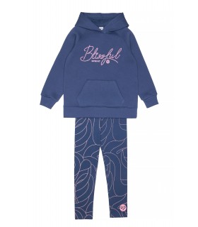 Sprint σετ για κορίτσι σε μπλε χρώμα