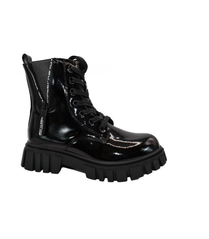 Κοριτσίστικο μποτάκι σε μαύρο χρώμα