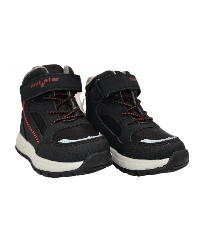 Αγορίστικο μποτάκι σε μαύρο χρώμα