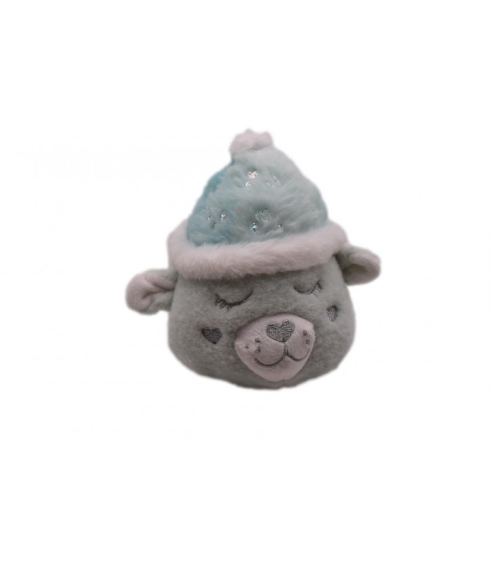 Κλειστή παντόφλα αρκουδάκι σε βεραμάν χρώμα