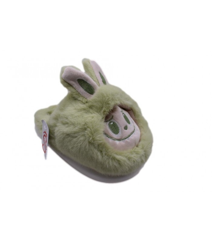 Παντόφλα Labubu σε λαχανί χρώμα